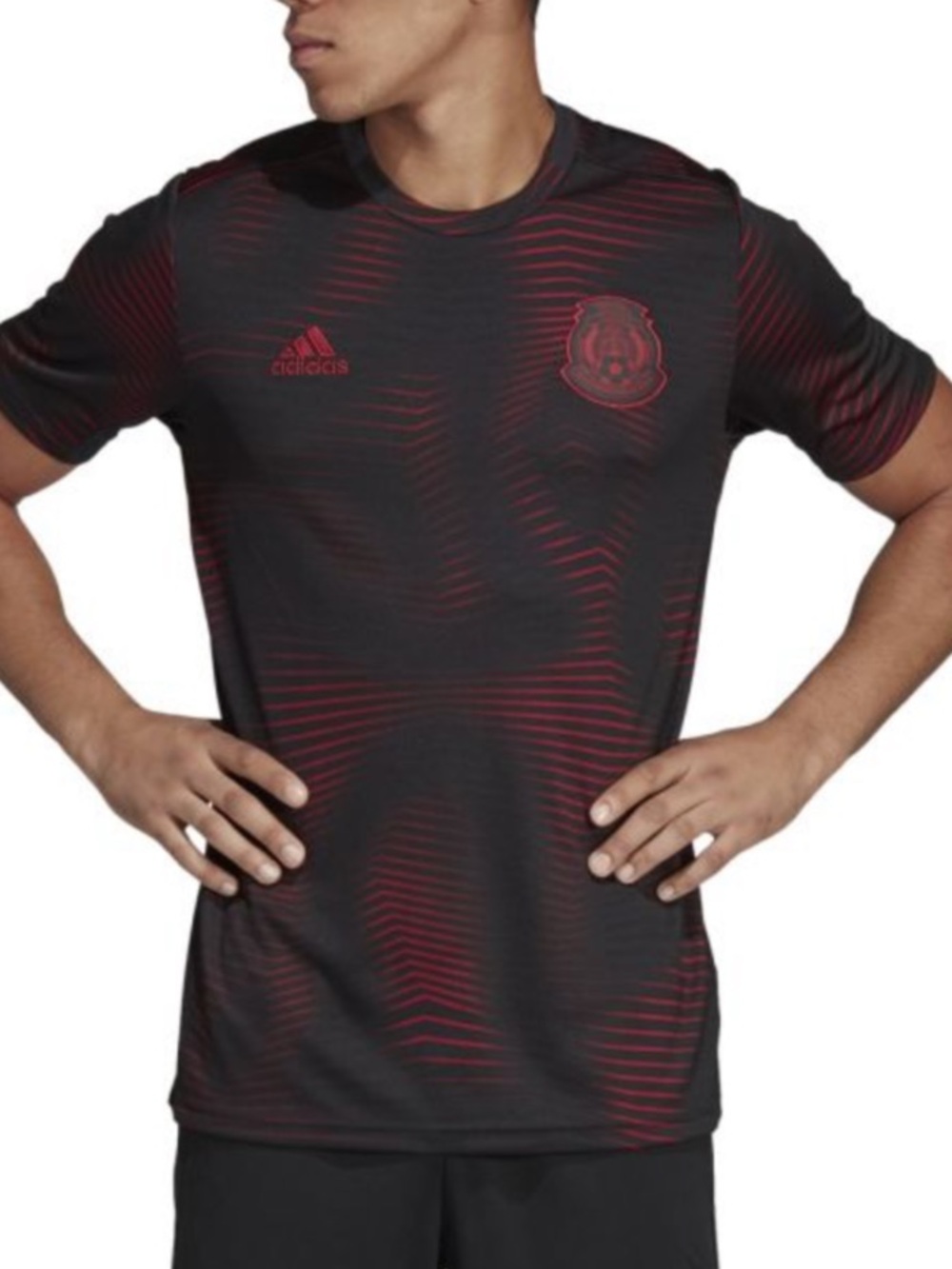 Adidas Mexico National Futbol Soccer Team Pre-Match Jersey